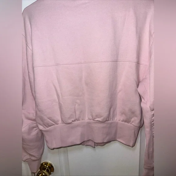 Victoria‎ Secret PINK Ivy Fleece Cropped Cardigan Size XS Color Pink - Picture 11 of 11